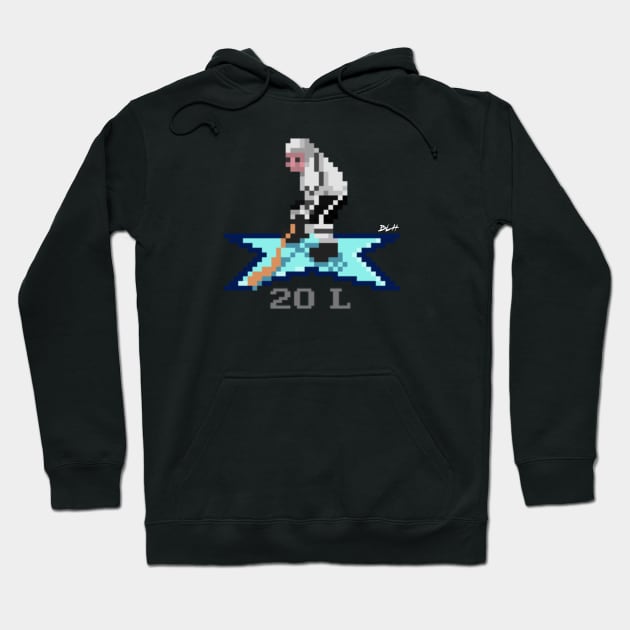 Classic NHL94 LA Kings Robitaille Hoodie by Beerleagueheroes.com Merch Store